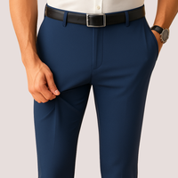 Stretch Pleated Dress Pants